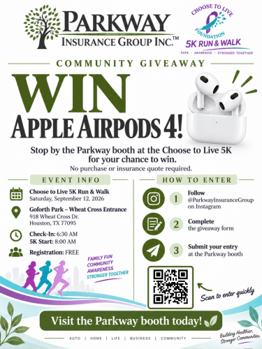 Parkway - Choose to Live 5K